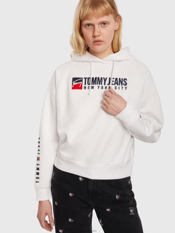 Tommy Hilfiger атлетска дуксерица - 2D0802511 Tommy Hilfiger Clothing бела