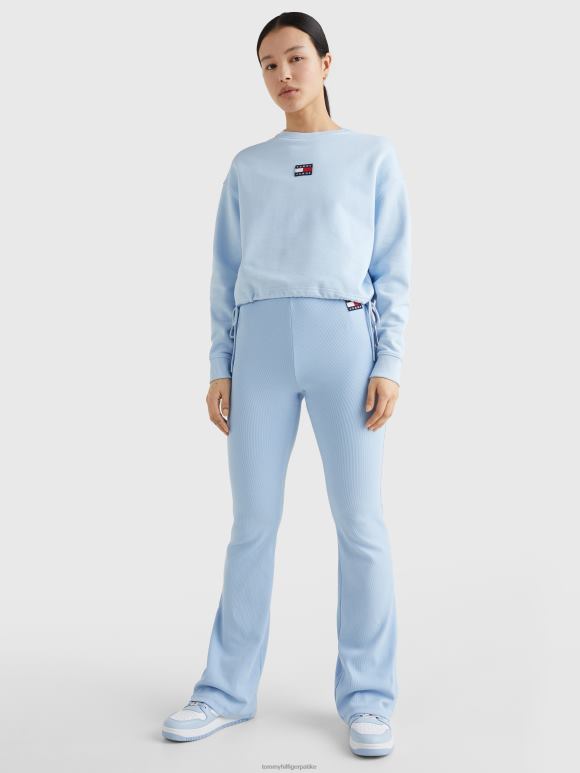 Tommy Hilfiger дуксерица са скраћеним везицама - 2D0802515 Tommy Hilfiger Clothing цхамбраи ски