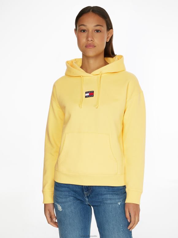 Tommy Hilfiger капуљача са централном значком - 2D0802619 Tommy Hilfiger Clothing солеил
