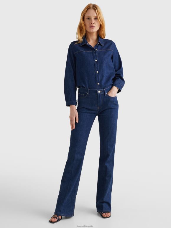 Tommy Hilfiger фармерке средњег раста - 2D0802146 Tommy Hilfiger Clothing пало