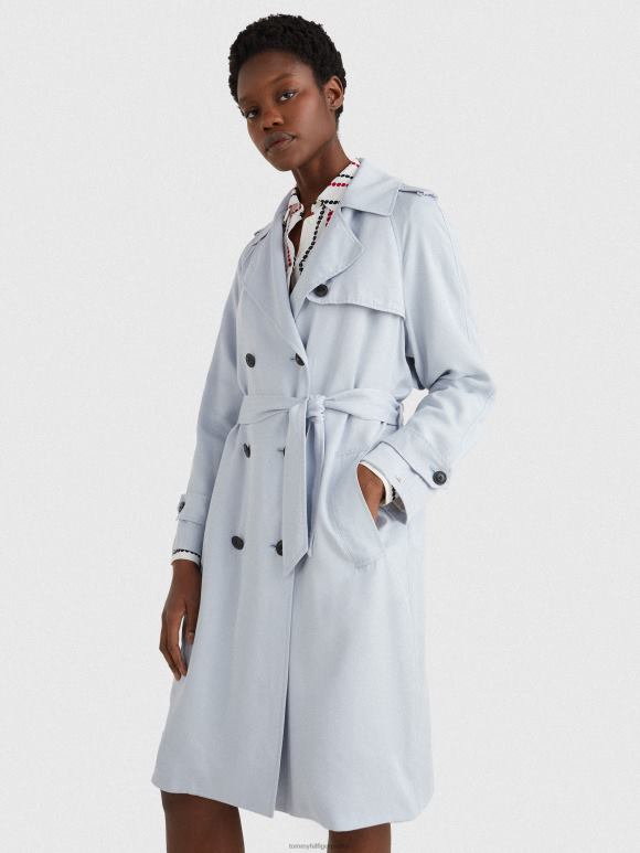 Tommy Hilfiger капут са дуплим копчањем - 2D0801968 Tommy Hilfiger Clothing ветровито плаво