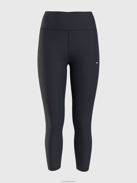 Tommy Hilfiger криве спортске 7/8 хеланке - 2D0802032 Tommy Hilfiger Clothing пустињско небо