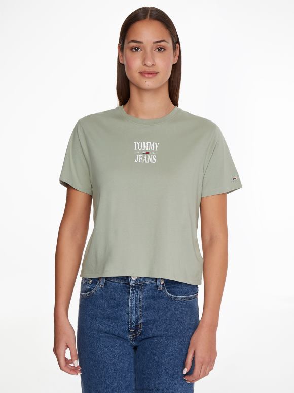 Tommy Hilfiger класични основни лого - 2D0802722 Tommy Hilfiger Clothing избледела врба
