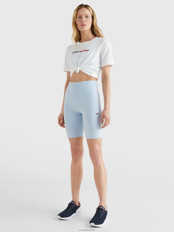 Tommy Hilfiger спортска мајица која одводи влагу - 2D0802802 Tommy Hilfiger Clothing тх оптичка бела
