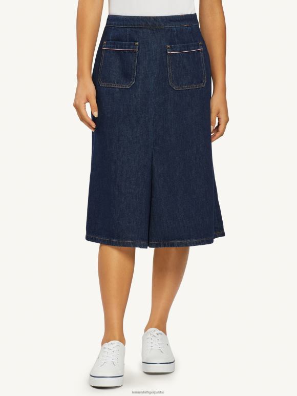 Tommy Hilfiger тексас сукња до колена - 2D0802499 Tommy Hilfiger Clothing марие