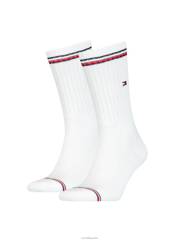 Tommy Hilfiger Чувене чарапе од 2 паковања - 2D0801916 Tommy Hilfiger Srbija бела